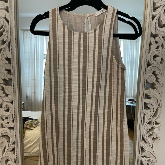 Mango Lightweight Striped Sleeveless Dress - Picture 4 of 6